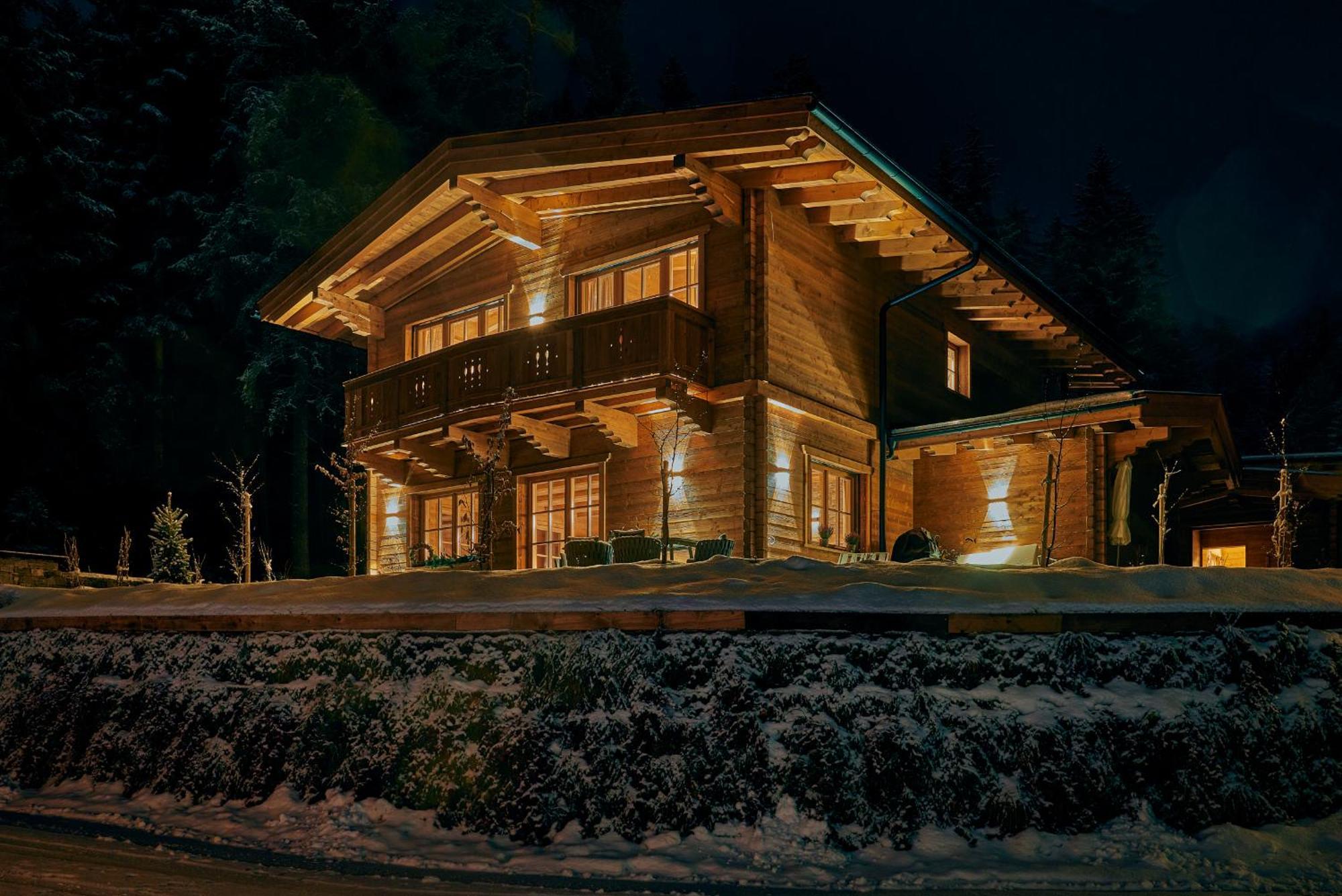 Sissi'S Green Chalets Leutasch Bagian luar foto