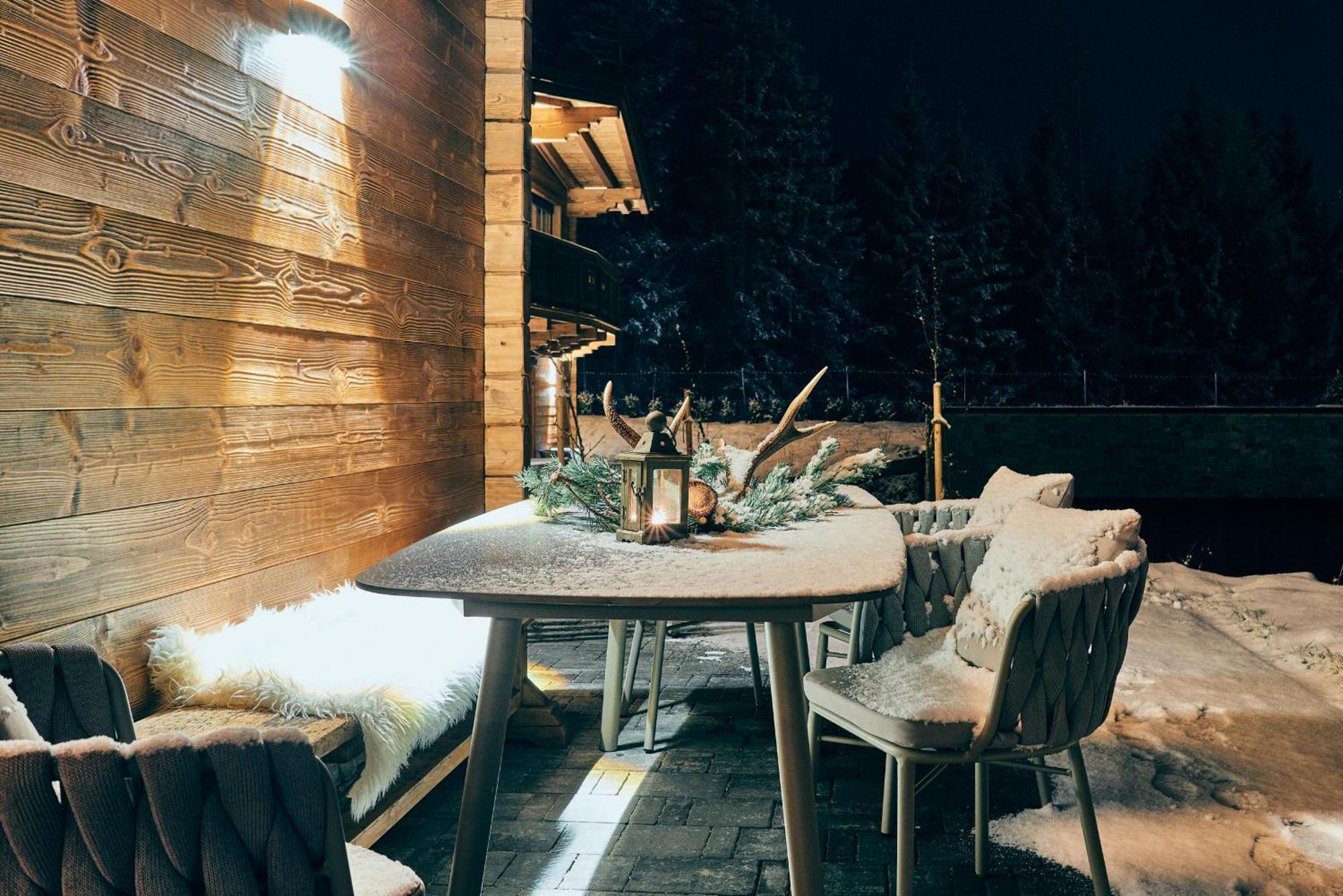 Sissi'S Green Chalets Leutasch Bagian luar foto