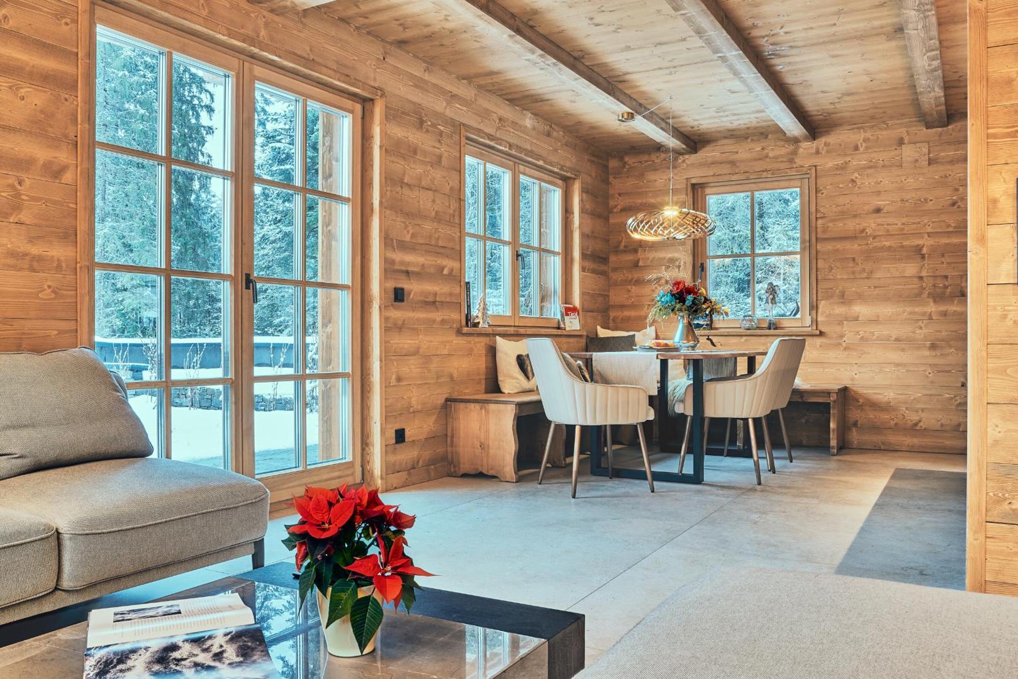 Sissi'S Green Chalets Leutasch Bagian luar foto