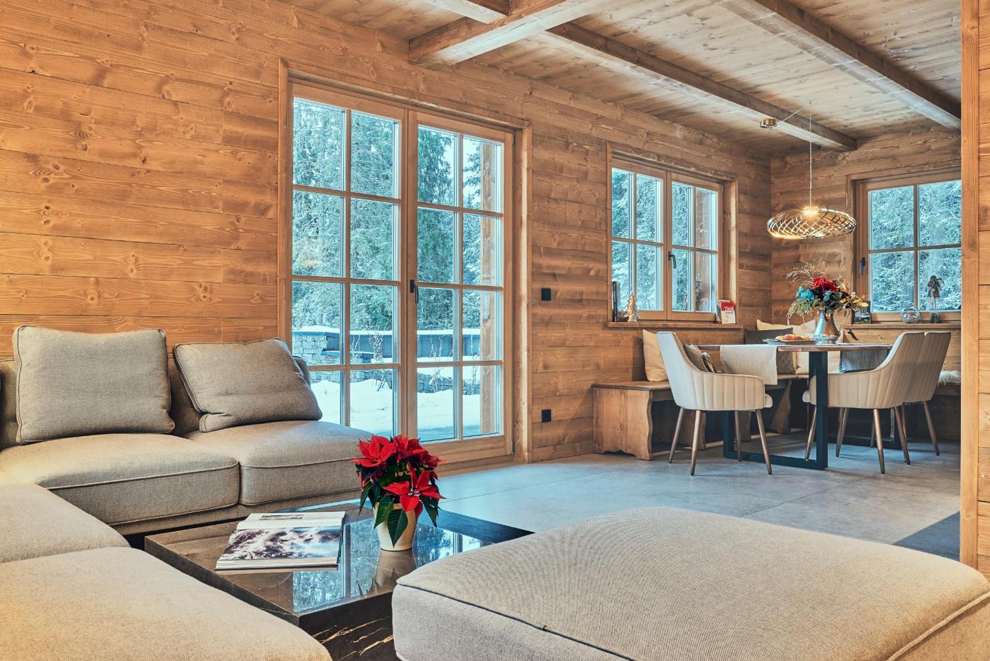 Sissi'S Green Chalets Leutasch Bagian luar foto