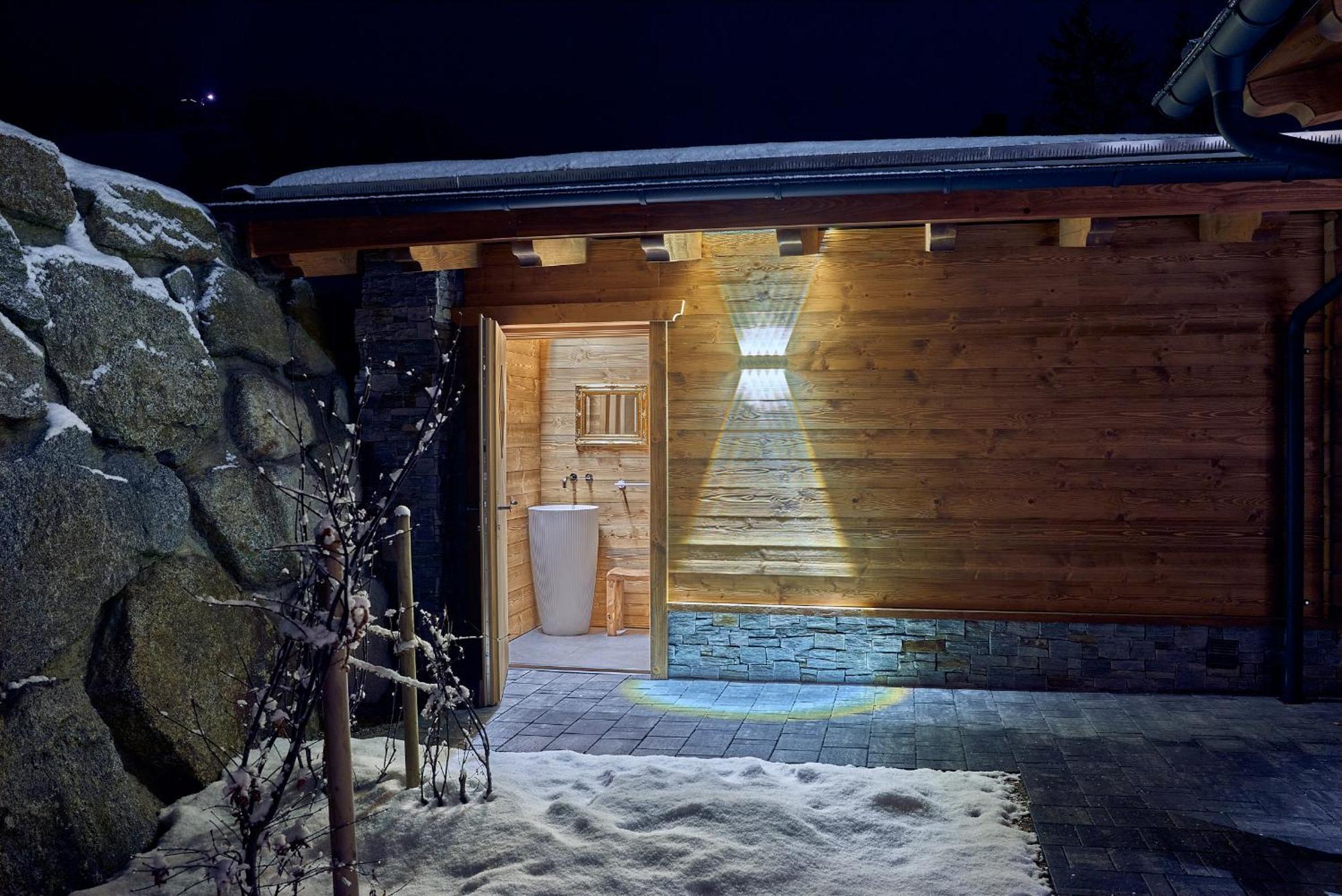 Sissi'S Green Chalets Leutasch Bagian luar foto