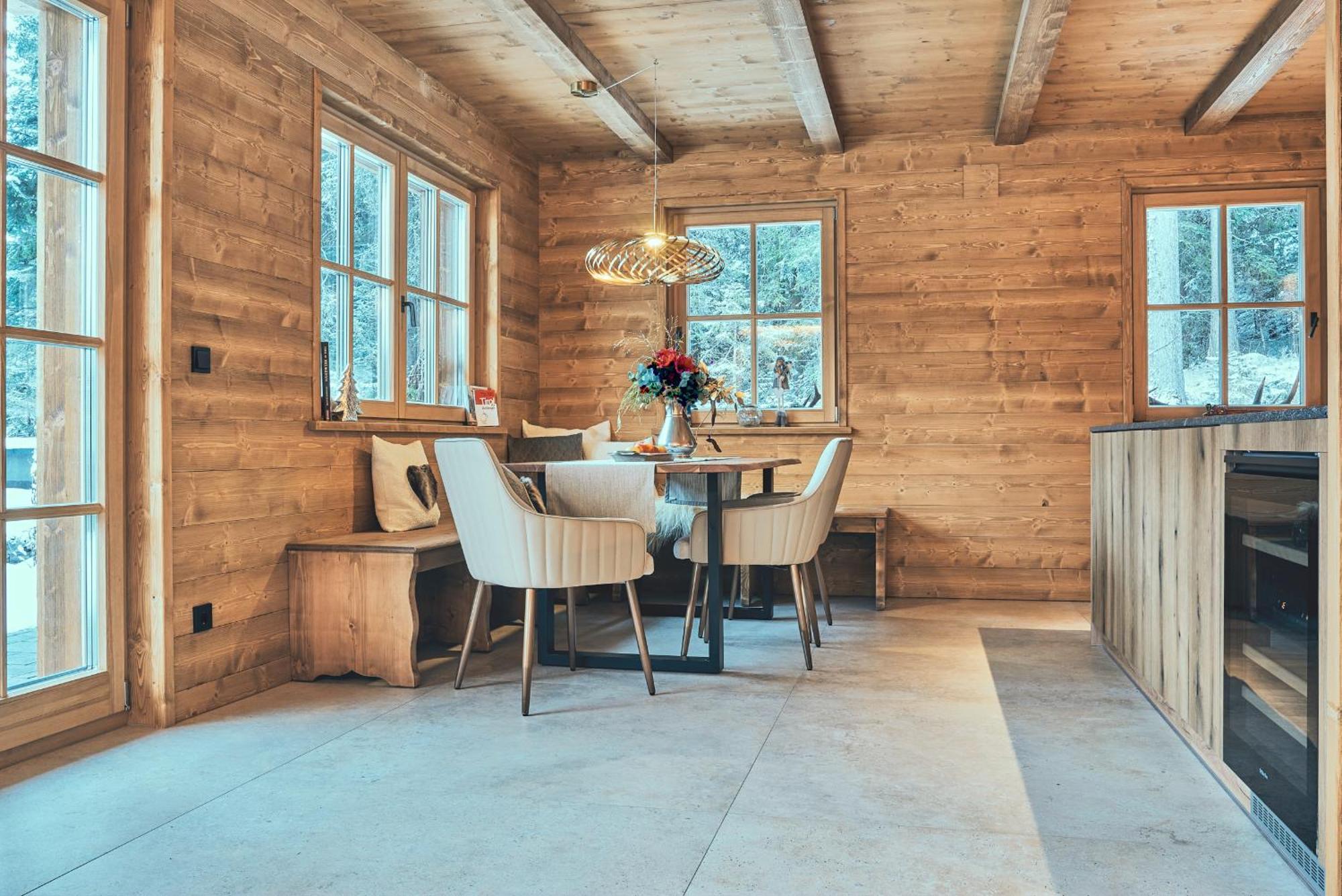 Sissi'S Green Chalets Leutasch Bagian luar foto