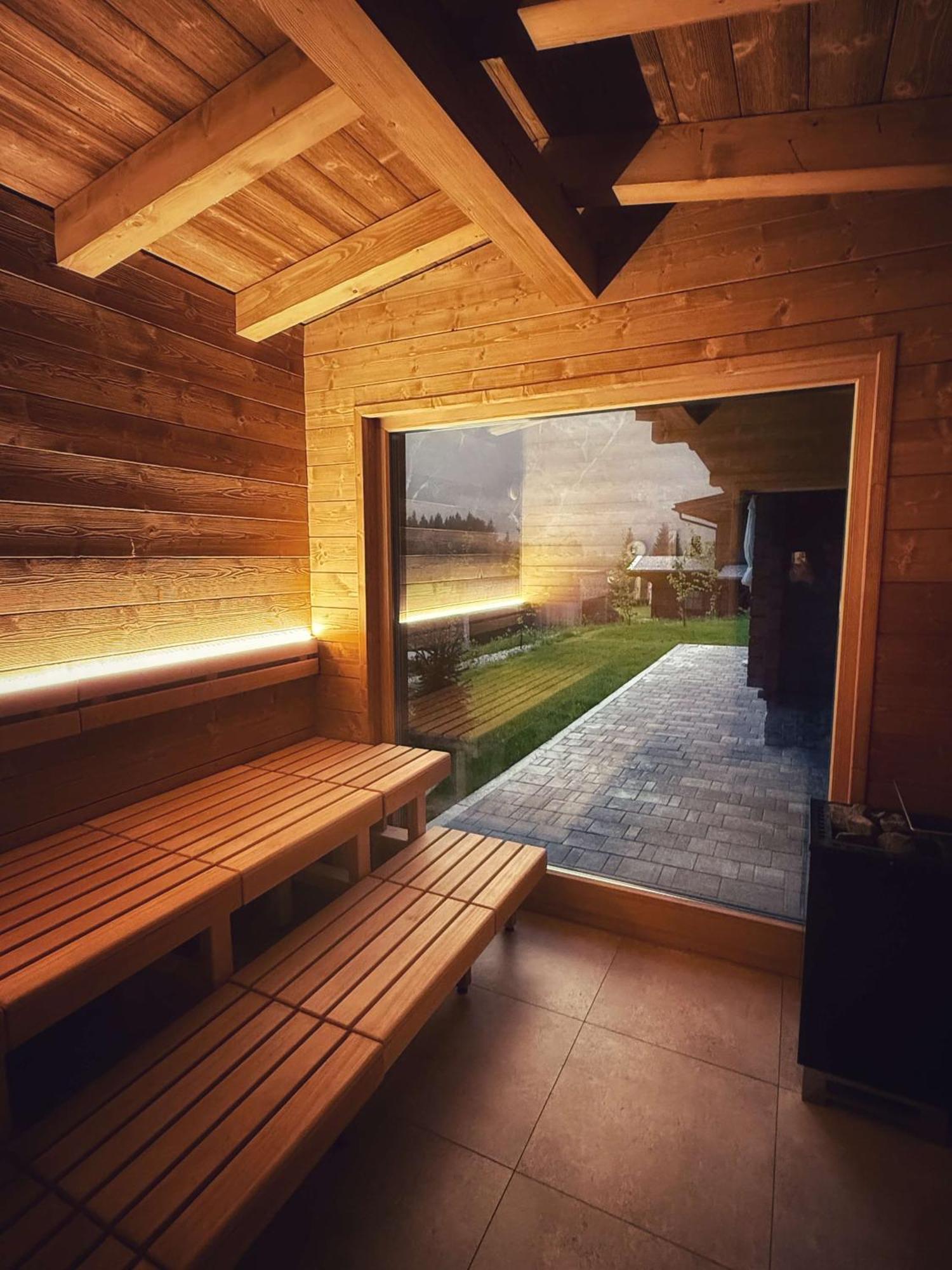 Sissi'S Green Chalets Leutasch Bagian luar foto